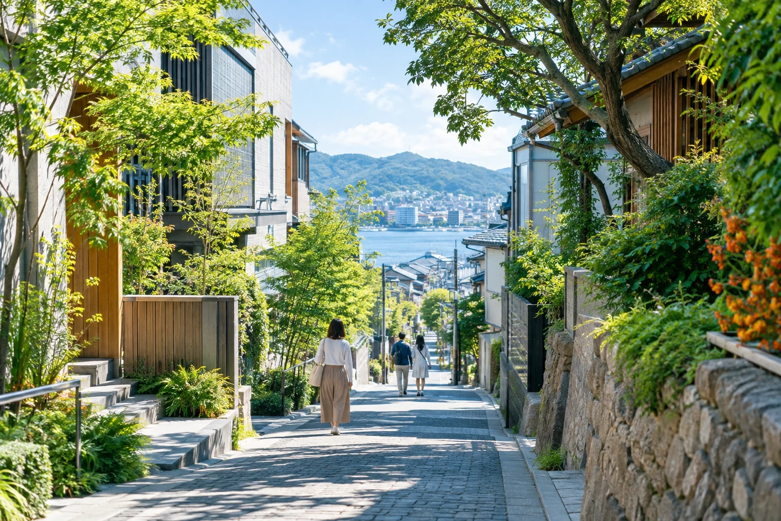 地域とともに成長する持続可能な街のイメージ